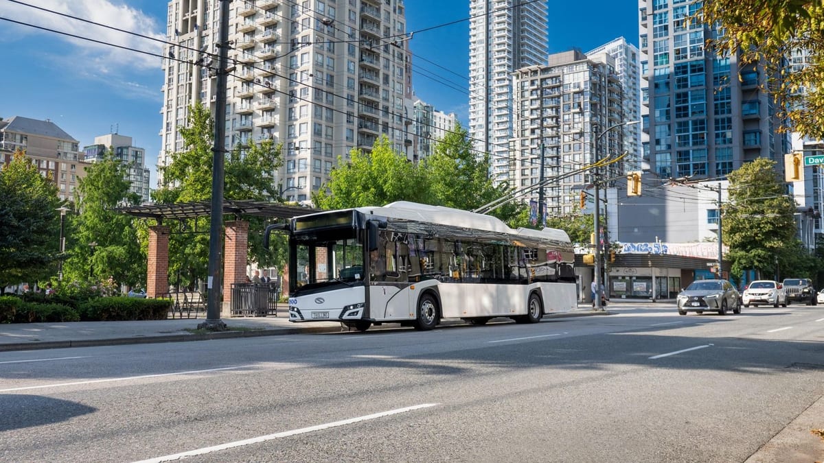 Fotografía que ilustra la noticia: CAF activa en Vancouver su primera flota de autobuses eléctricos en Canadá