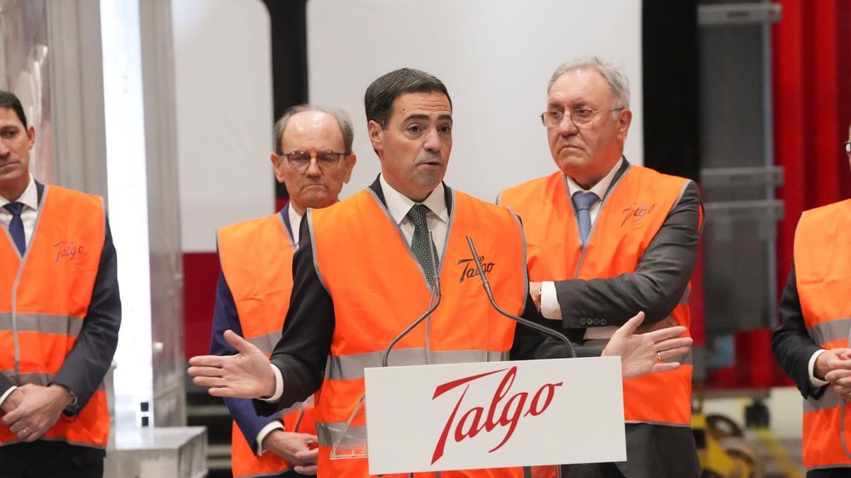 Fotografía que ilustra la noticia: El Gobierno Vasco impulsa 'Basque Train 35', un proyecto liderado por Talgo para una nueva generación de trenes de alta velocidad