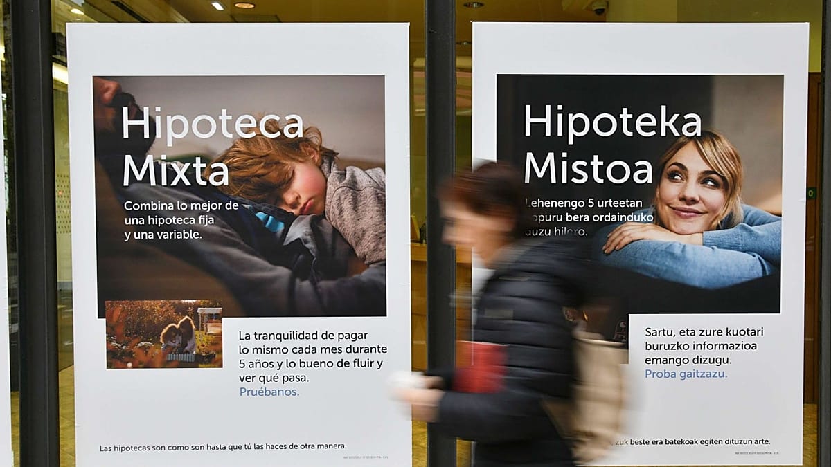 Fotografía que ilustra la noticia: La banca endurece las hipotecas fijas en Euskadi y empuja al cliente hacia los préstamos mixtos