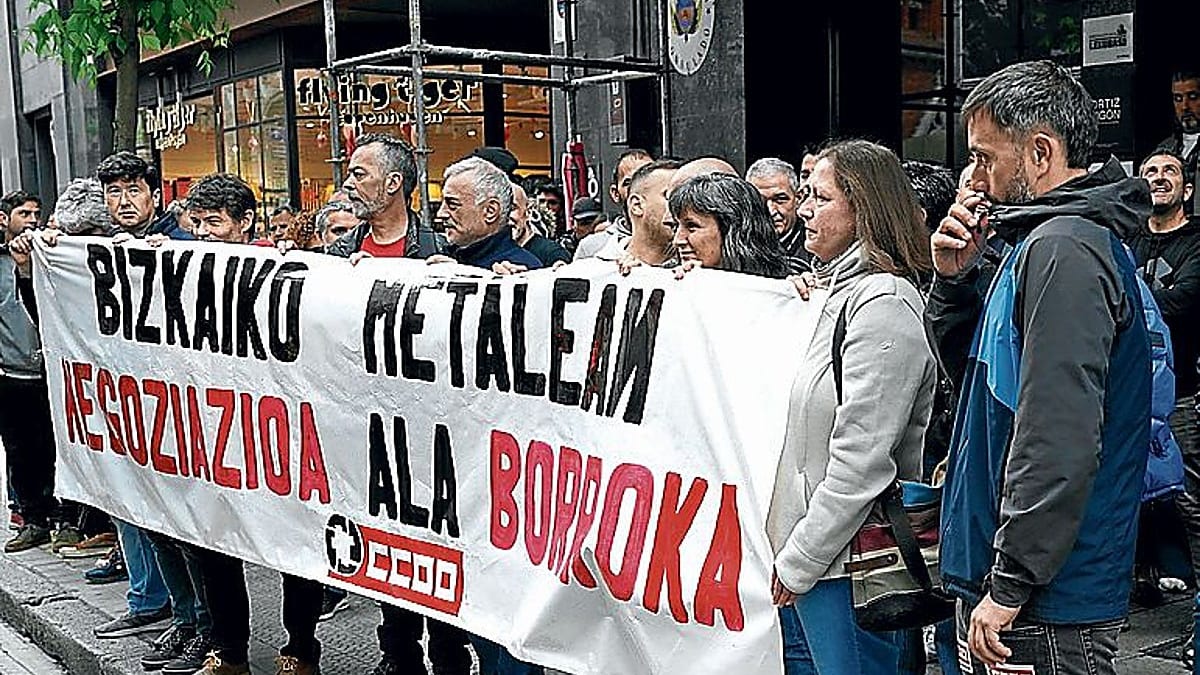 Fotografía que ilustra la noticia: La inflación del 3,7% supera la subida salarial del 3,09% pactada en los convenios vascos y tensa la negociación colectiva