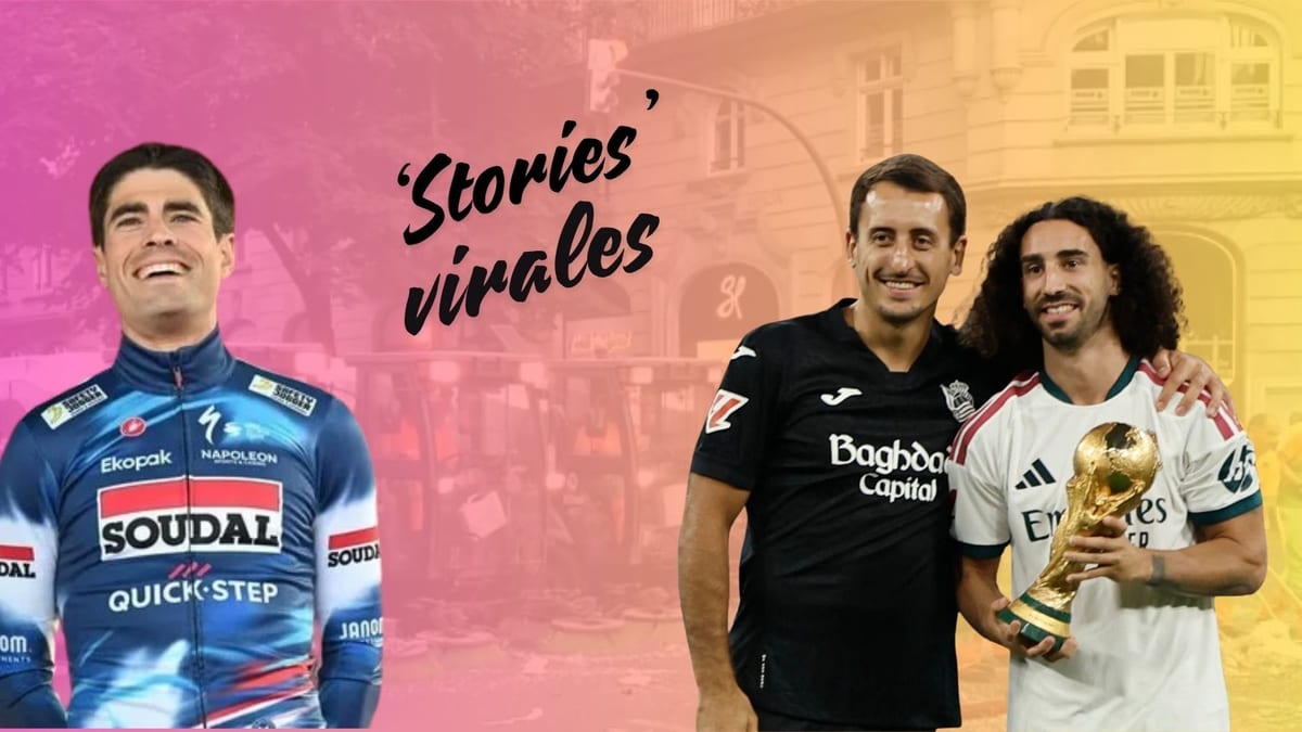 Fotografía que ilustra la noticia: Mikel Landa se refugia de una granizada en la tercera etapa de La Vuelta a España