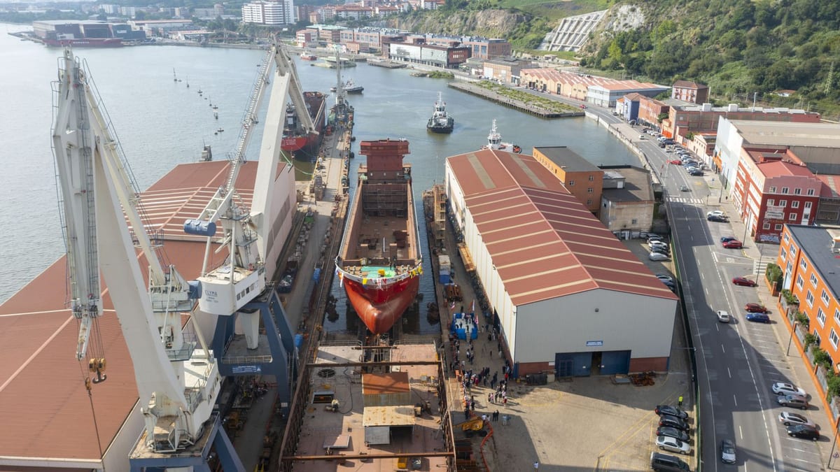 Fotografía que ilustra la noticia: Murueta propone revertir a suelo natural el área industrial de Astilleros Murueta tras el adiós del Guggenheim